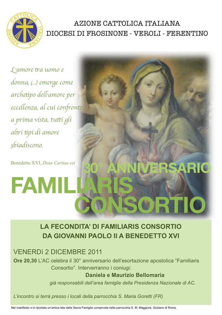 familiaris consortio dic 2011