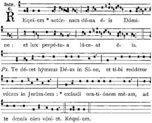 in requiem aeternam in requiem aeternam