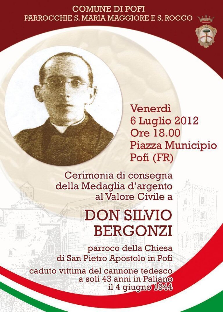 Manifesto 1 Don Silvio Bergonzi 2012