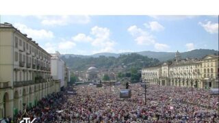 papa Francesco Piazza Vittorio