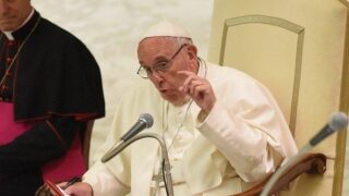 Papa Francesco udienza in Aula Paolo VI