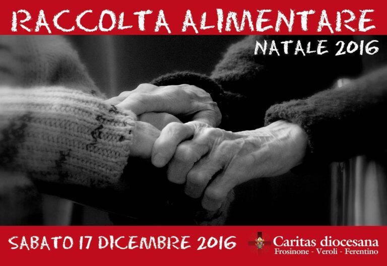 Caritas Raccolta Alimentare Santo Natale 2016 Caritas Raccolta Alimentare Santo Natale 2016