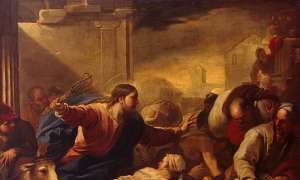 giordano gesu scaccia i mercanti dal tempio