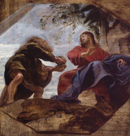 tentazione di Cristo di Rubens