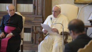 Udienza generale Santo Padre particolare