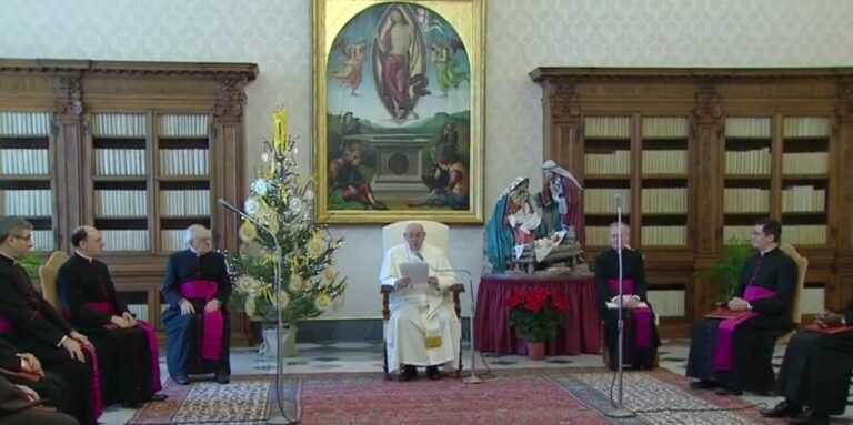 Udienza generale prima del Santo Natale Udienza generale prima del Santo Natale