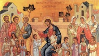 christ children icon