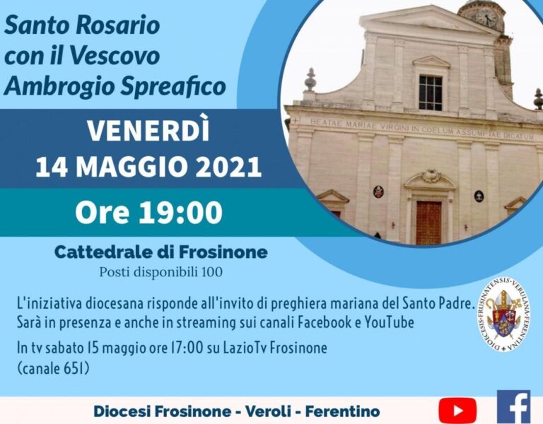 Rosario con il vescovo