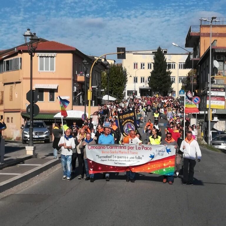 Ceccano marcia per la pace 08 10 2022