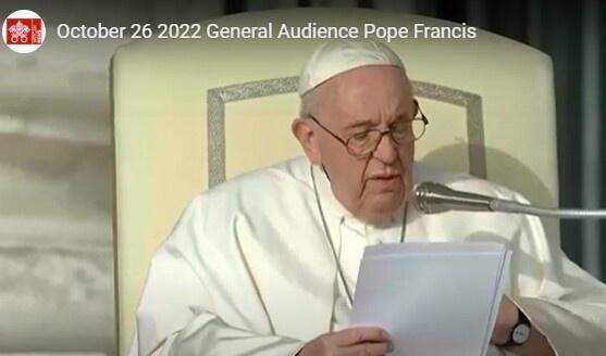 Udienza San Pietro lettura