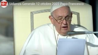 Udienza generale san Pietro primo piano