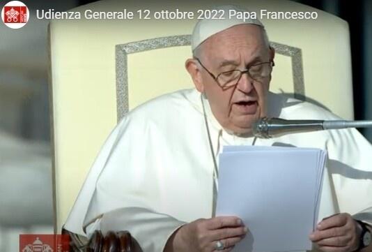 Udienza generale san Pietro primo piano