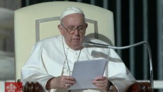 Udienza primo piano grande