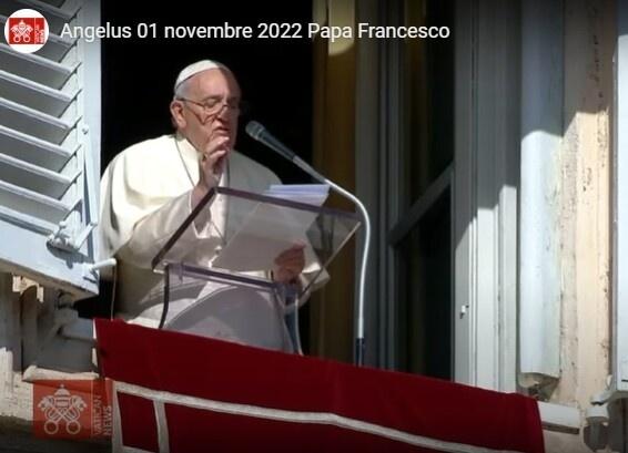 Angelus primo piano luminoso