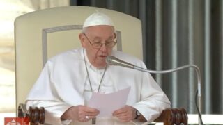 primissimo piano Udienza Generale Piazza San Pietro