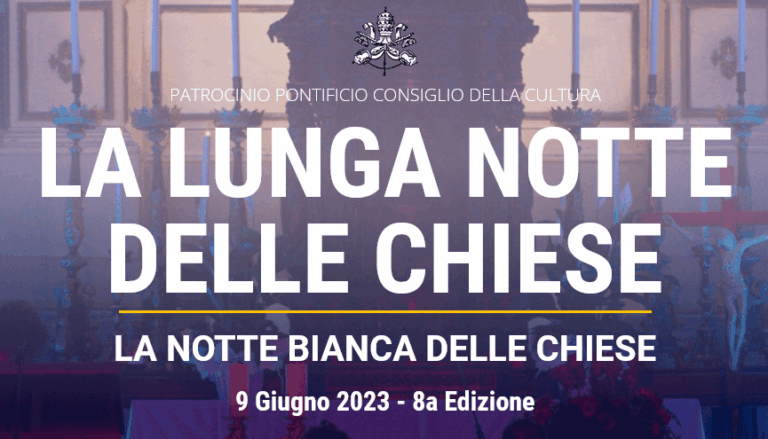 Banner La Lunga Notte delle Chiese