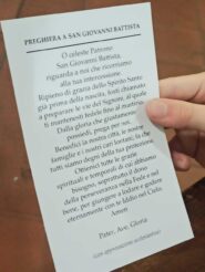 Ceccano preghiera san giovanni