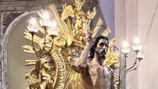 Ceccano statua San Giovanni battista