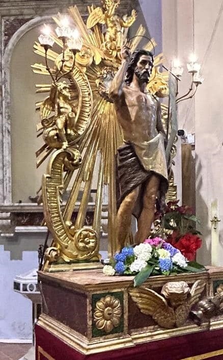 Ceccano statua San Giovanni battista Ceccano statua San Giovanni battista