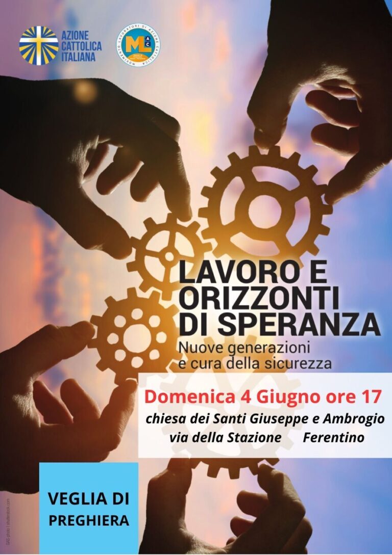 Veglia per il lavoro Veglia per il lavoro