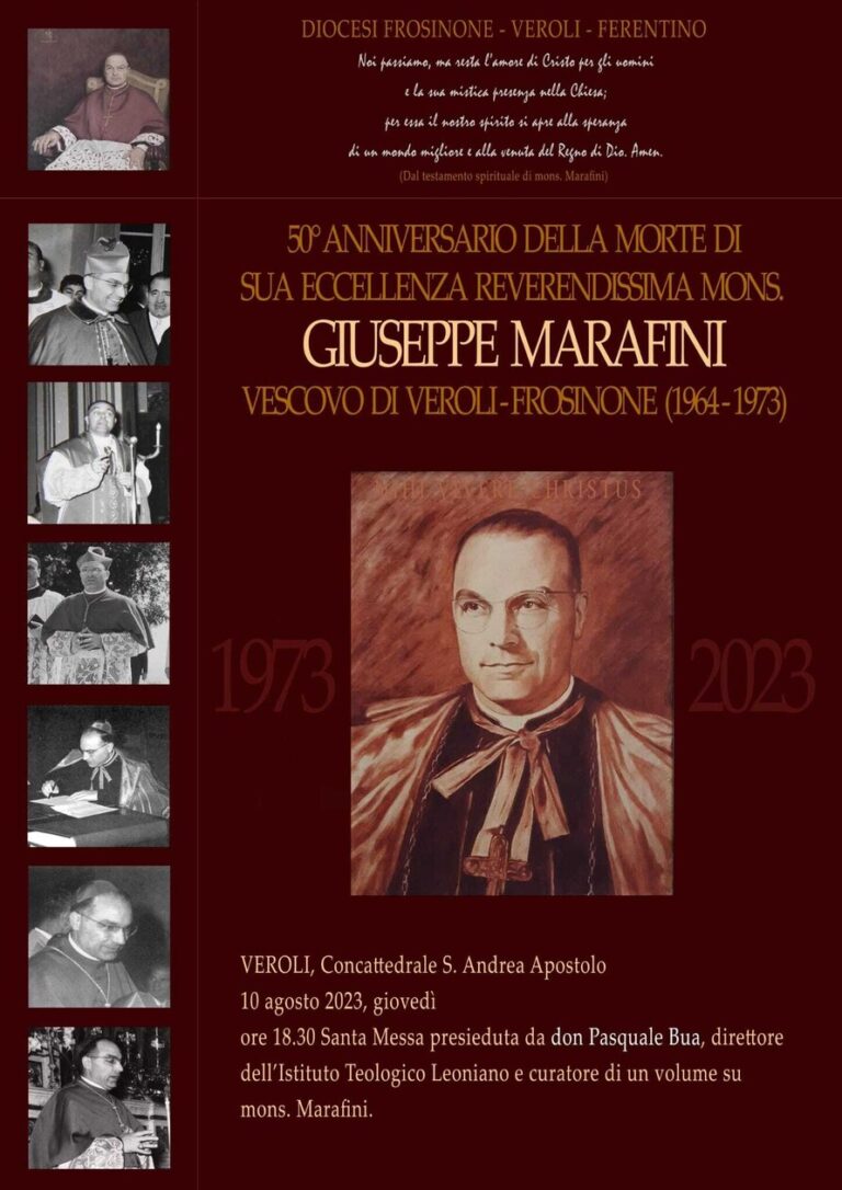 Marafini messa cinquantesimo