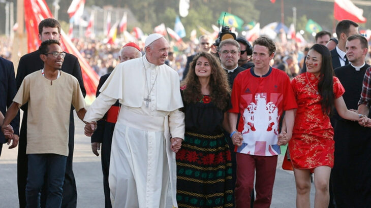 Papa Francesco giovani
