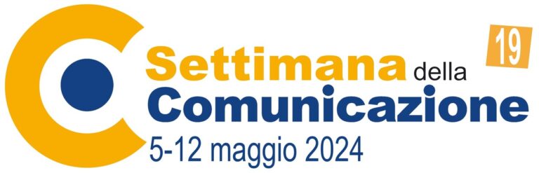 Logo Settimana della Comunicazione 2024 Logo Settimana della Comunicazione 2024