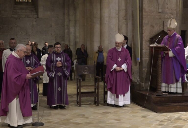 Di Stefano lettura messaggio Papa