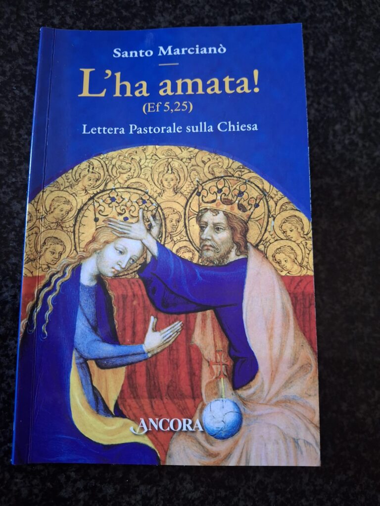Lettera pastorale Marcianò copertina